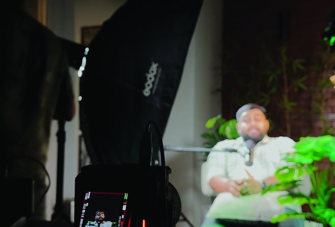 Behind the scenes at the ADIST studio